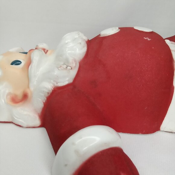 MCM Christmas Luminary Tree Top Wall Plaque Santa-Glo Noma Made In The USA 1950s - Picture 13 of 16